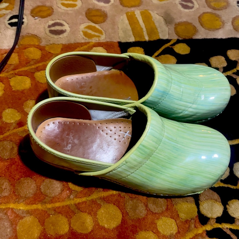 Rare Neon Dansko size 9